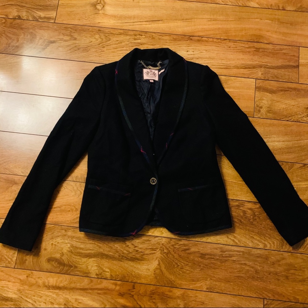 JUICY COUTURE BLAZER JACKET W/ POCKETS SZ SMALL